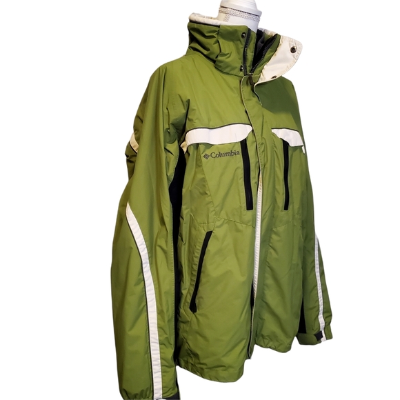 Vintage Columbia Green Bugaboo 3-in-1 Interchange Jacket - Picture 3 of 11